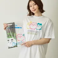 「ちいかわ」ぷっくりシール付き！Tシャツ2枚セット「パックT」が4月24日発売、味付けのり／ぼっちゃりランナーズ含む全3商品