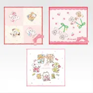 「リルアラモード」新作一番くじの全ラインナップ公開！ムースたち4人のマスコットや、お顔の刺繍が可愛いポーチなどを展開