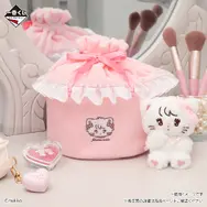 「リルアラモード」新作一番くじの全ラインナップ公開！ムースたち4人のマスコットや、お顔の刺繍が可愛いポーチなどを展開