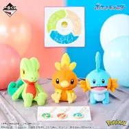 『ポケモン』30周年一番くじ第1弾の全ラインナップ公開！カントー～シンオウ地方の御三家が集まった時計、ぬいぐるみなど記念グッズ盛りだくさん