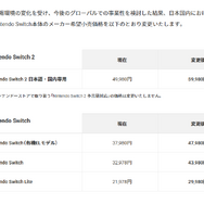 任天堂、初代スイッチも値上げへ…価格高騰の波はゲームにもー5月25日から