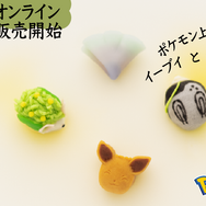 「ポケモン上生菓子」にイーブイとチャデスが仲間入り！伝統的な技法で作られた京菓子、新ラインナップが発売
