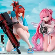 『勝利の女神：NIKKE』新作一番くじは“水着”がテーマ！「ドロシー」や「ラピ：レッドフード」が“背中で魅せる”ポーズで立体化