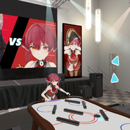 ホロライブ・宝鐘マリン、鷹嶺ルイら総勢8名とエアホッケー！マウスでも遊べるVRゲーム『Holo Hockey』がSteamにて配信開始