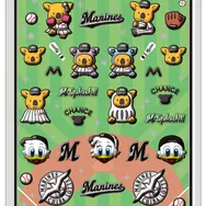 プロ野球界初！千葉ロッテマリーンズの「ボンボンドロップシール」が新登場―ピンバッジ風、選手コアラ、チャンスくんの3種類