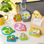 『スーパーマリオ』“ヨッシー尽くし”の新作一番くじ全ラインナップ公開！A賞のぬいぐるみや、マグカップに陶器プレートなど実用的なアイテムも