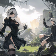 「2B」コスチュームが実装！『クリスタル・オブ・アトラン』一周年記念で『NieR:Automata』コラボ開催