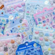 「ボンボンドロップシール」オリジナルシリーズが来週より順次再販！シャーベット、フワフワ、文字デザインなど全10柄