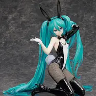 バニースタイルの「初音ミク」フィギュアが再販！三目YYB氏描き下ろしを立体化、艶やかな衣装の光沢や布製の網タイツなどこだわり満載