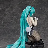 バニースタイルの「初音ミク」フィギュアが再販！三目YYB氏描き下ろしを立体化、艶やかな衣装の光沢や布製の網タイツなどこだわり満載