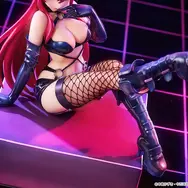 「天元突破グレンラガン」ヨーコ・リットナーの新作フィギュアがセクシー！艶感のボンテージコスを披露
