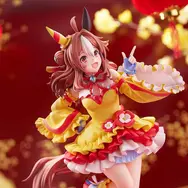 溢れ出るハッピー！『ウマ娘』華やかな勝負服姿の「コパノリッキー」1/7スケールフィギュアが予約受付開始