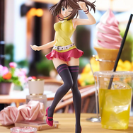 ノースリーブにミニスカートで躍動感たっぷりの真崎杏子フィギュア！映画「遊☆戯☆王 THE DARK SIDE OF DIMENSIONS」版衣装でポッパレに登場