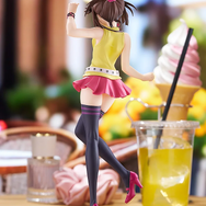 ノースリーブにミニスカートで躍動感たっぷりの真崎杏子フィギュア！映画「遊☆戯☆王 THE DARK SIDE OF DIMENSIONS」版衣装でポッパレに登場