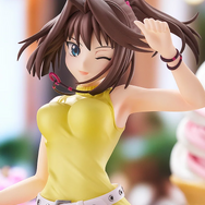 ノースリーブにミニスカートで躍動感たっぷりの真崎杏子フィギュア！映画「遊☆戯☆王 THE DARK SIDE OF DIMENSIONS」版衣装でポッパレに登場