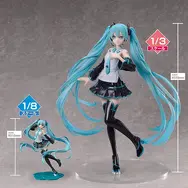 抱えるほどの圧巻サイズ！「初音ミク」が豆の素氏の描くパッケージイラストをもとに1/3スケールフィギュア化