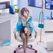 黒ストッキングのOLスタイル！『シャニマス』×『雀魂』コラボより「浅倉透」フィギュアが2次受注、顔造形の一部を修正する仕様変更を実施