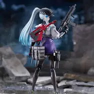 『ドルフロ2』から「クルカイ」フィギュアが予約受付を開始！「笑顔」「にらみ顔」「照れ顔」を用意し、オプションも充実