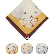 アニメ「ポケモン」のハンカチ類がオンライン販売！旅立ちの3匹はじめ、ピカチュウやメタモンなどを可愛らしくデザイン