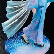 「初音ミク」が花火&ドローンショーのメインビジュアルで立体化！クリアパーツ使用のツインテールと大きく広がる帯が幻想的