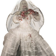 『バイオハザード レクイエム』で人気の歌姫ゾンビ、花嫁になる―純白ドレスに両手ハートマークで愛を伝える姿が可愛い