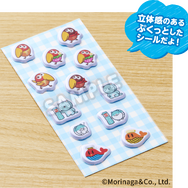 ローソンで「森永製菓」オリジナル立体シールがもらえる！チョコボール、ラムネ、おっとっとのキャラクターたちを収録