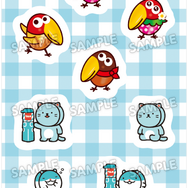 ローソンで「森永製菓」オリジナル立体シールがもらえる！チョコボール、ラムネ、おっとっとのキャラクターたちを収録