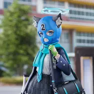 『ブルアカ』覆面水着団2号「ブルー」の姿も楽しめる！「シロコ」1/7スケールフィギュアが予約受付開始