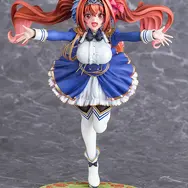一番の笑顔！『ウマ娘』より「ダイワスカーレット」が、サポカイラストをもとに飛び込んでいくようなポージングで立体化