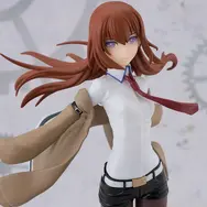 『STEINS;GATE』より「牧瀬紅莉栖」組み立て式プラモデルが予約開始！改造制服姿とロングヘアーをなびかせて颯爽と走りだす様子で立体化