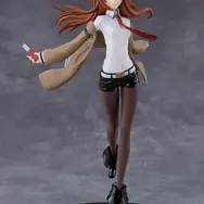 『STEINS;GATE』より「牧瀬紅莉栖」組み立て式プラモデルが予約開始！改造制服姿とロングヘアーをなびかせて颯爽と走りだす様子で立体化