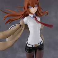 『STEINS;GATE』より「牧瀬紅莉栖」組み立て式プラモデルが予約開始！改造制服姿とロングヘアーをなびかせて颯爽と走りだす様子で立体化
