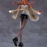 『STEINS;GATE』より「牧瀬紅莉栖」組み立て式プラモデルが予約開始！改造制服姿とロングヘアーをなびかせて颯爽と走りだす様子で立体化