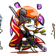 「のぶニャがの野望」。2011年1月より「Yahoo！モバゲー」にてベータ版が開始される 「のぶニャがの野望」。2011年1月より「Yahoo！モバゲー」にてベータ版が開始される