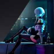 「サイバーパンク：エッジランナーズ」ルーシー1/7フィギュア発売へ―窓パーツにはナイトシティの風景が印刷された「夜景Ver.」も
