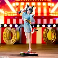 『ウマ娘』サトノクラウンとシュヴァルグランが、夏らしい「トレセン音頭」でフィギュア化！8月28日からプライズ展開