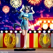 『ウマ娘』サトノクラウンとシュヴァルグランが、夏らしい「トレセン音頭」でフィギュア化！8月28日からプライズ展開