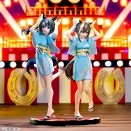 『ウマ娘』サトノクラウンとシュヴァルグランが、夏らしい「トレセン音頭」でフィギュア化！8月28日からプライズ展開