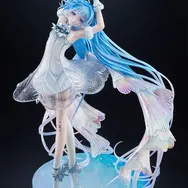 「初音ミク」がグッスマ最高峰ラインでスケールフィギュア化！オーロラコート加工やパール塗装、クリアパーツを組み合わせて美麗ビジュアルを再現