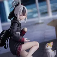 『ブルアカ』鬼方カヨコのfigmaが魅力にあふれてる！「戦闘顔」「照れ顔」や「しゃがみスカート」など様々な差し替えパーツを用意