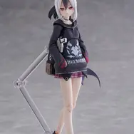 『ブルアカ』鬼方カヨコのfigmaが魅力にあふれてる！「戦闘顔」「照れ顔」や「しゃがみスカート」など様々な差し替えパーツを用意