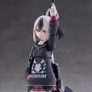 『ブルアカ』鬼方カヨコのfigmaが魅力にあふれてる！「戦闘顔」「照れ顔」や「しゃがみスカート」など様々な差し替えパーツを用意