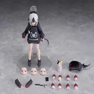 『ブルアカ』鬼方カヨコのfigmaが魅力にあふれてる！「戦闘顔」「照れ顔」や「しゃがみスカート」など様々な差し替えパーツを用意