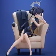 ミステリアスな瞳に吸い込まれる…！『ブルアカ』チャイナドレスの「キサキ」が、メモリアルロビーの印象的なワンシーンで立体化
