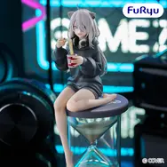 太ももが露わなルームウェア！「ホロライブ」獅白ぼたんの砂時計付きフィギュア「ぬーストプラス」が7月第5週よりプライズ順次展開