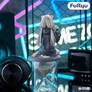 太ももが露わなルームウェア！「ホロライブ」獅白ぼたんの砂時計付きフィギュア「ぬーストプラス」が7月第5週よりプライズ順次展開