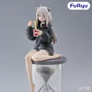 太ももが露わなルームウェア！「ホロライブ」獅白ぼたんの砂時計付きフィギュア「ぬーストプラス」が7月第5週よりプライズ順次展開