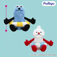 「パペットスンスン」うきわを付けたスンスン、ノンノンのBIGぬいぐるみが可愛い！クリア収納ケース全2種と共に7月第3週プライズ展開