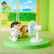 「クレヨンしんちゃん」新作一番くじは“夏休み”がテーマ！扇風機に「あ～」とするフィギュア、シロのボウル皿など夏全開のラインナップ