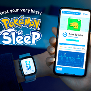 『Pokémon Sleep』の睡眠トラッキング画面